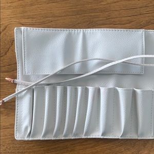 Makeup brush bag